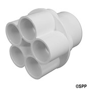 Manifold PVC Waterway 2S x (5" ) 1S Ports - Item 672-4390 Manifold PVC Waterway 2S x (5" ) 1S Ports - Item 672-4390