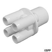 Manifold PVC Waterway (ShurGrip) 1S x (4) 3/4" SB - Item 672-4410 Manifold PVC Waterway (ShurGrip) 1S x (4) 3/4" SB - Item 672-4410