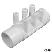 Manifold PVC Waterway (ShurGrip) 2S x 2Spg x (6" ) 3/4" SB - Item 672-4940