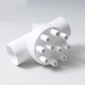Manifold PVC Air Waterway 1S x 1S x (10) 3/8" SB Ports - Item 672-5080- Manifold PVC Air Waterway 1S x 1S x (10) 3/8" SB Ports - Item 672-5080-
