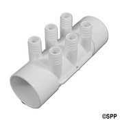Manifold PVC Waterway (SP) 2S x 2S x (6" ) 3/4" RB - Item 672-7120 Manifold PVC Waterway (SP) 2S x 2S x (6" ) 3/4" RB - Item 672-7120