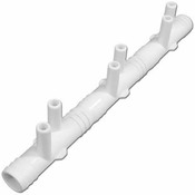 Manifold PVC Air Waterway 2-4-6" 3/4" RB x 3/4" RB x (6" ) 3/8" SB - Item 672-7190 Manifold PVC Air Waterway 2-4-6" 3/4" RB x 3/4" RB x (6" ) 3/8" SB - Item 672-7190