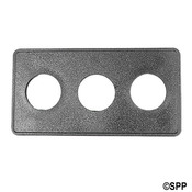Air Button Plate Len Gordon 3 Button 6" -1/2" x 3-3/8"  - Item 951523-000
