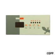 Spa Side Overlay Gecko TSC-18-GE1"4BTN LED Sm Rectangle - Item 9916-100239
