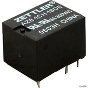 Relay - T90 Style 18Vdc Coil SPDT 6" Amp PCB Mount (Through Hole)  - Item AZ8-1CH-18DE