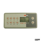 Spa Side Control EleCenteronic Gecko TSC-8 10BTN LCD 10'Cbl 8 Pin JST - Item BDLTSC810K