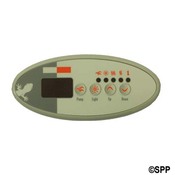 Spa Side Control EleCenteronic Gecko TSC-9 (Kit) 4BTN LED 1"or 2 Pump - Item BDLTSC9PPD