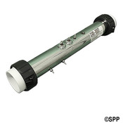Heater Assembly Gecko SSPA Flo-Thru SS 4kW 240V 2 x 15" L - Item C2400-0800ET