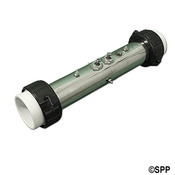 Heater Assembly (Correct Tech) Flow-Thru S/S 5" .5" kW 240v 2 x 11L  - Item C2550-2311ET