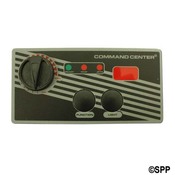 Spa Side Control Air 240V 2BTN with Temp Display with Thermostat - Item CC2D-240-10-I00