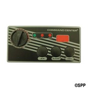 Spa Side Control Air 120V 3BTN with Temp Display with Thermostat - Item CC3D-120-10-I00