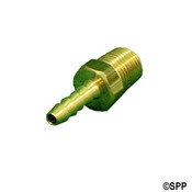 Fitting Brass Barbed Adapter 1/8" Barb x 1/8" MPT - Item H48-2-2 Fitting Brass Barbed Adapter 1/8" Barb x 1/8" MPT - Item H48-2-2