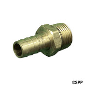 Fitting Brass Barbed Adapter 1/2" RB x 1/2" MPT - Item H48-8-8 Fitting Brass Barbed Adapter 1/2" RB x 1/2" MPT - Item H48-8-8