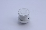 Air Button Len Gordon Power Touch 1-3/4" H 2-1/4" F 2L Black - Item LG10-SCAL-White