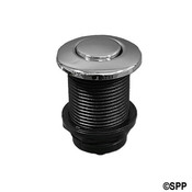 Air Button Len Gordon Classic Touch 1-3/8" H 1-3/4" F 2L Chrome - Item LG15-CHR