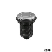 Air Button Tecmark Lowprofile 1-1/4" H 1-5/8" F 1-7/8" L Chrome - Item MPT-3428-CHR