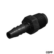 Fitting PVC Barbed Adapter INDUST 1/4" RB x 1/4" MPT - Item P4MCB-4 Fitting PVC Barbed Adapter INDUST 1/4" RB x 1/4" MPT - Item P4MCB-4