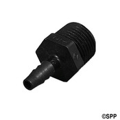 Fitting PVC Barbed Adapter INDUST 1/4" RB x 1/2" MPT - Item P4MCB-8