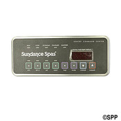 Spa Side Control EleCenteronic 700/75" 0 (97-99) 8BTN LED 6" 'Cbl - Item SD6600-708