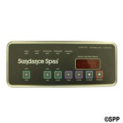 Spa Side Control EleCenteronic 700/75" 0 (97-99) 7BTN LED 6" 'Cbl - Item SD6600-710
