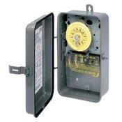 Time Clock Assembly Intermatic 24HR 120V SPST with Raintite Encl - Item T101R
