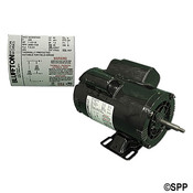 Pump Motor Bluffton Thru-Bolt 48YFr 2Spd 1.5" HP 230V 8.8/2" .2A - Item TB215TVE Pump Motor Bluffton Thru-Bolt 48YFr 2Spd 1.5" HP 230V 8.8/2" .2A - Item TB215TVE