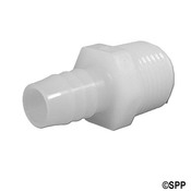 Fittings PVC Barbed Adapter INDUST 1/2" RB x 1/2" MPT - Item UF5070