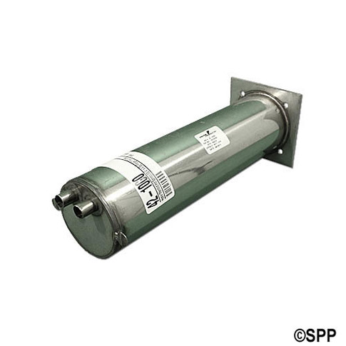 Hydropool.com | Heater Manifold (Hot Springs) SS 4 x 4Sq Flange 11.6 3Long  - Item 42-1000